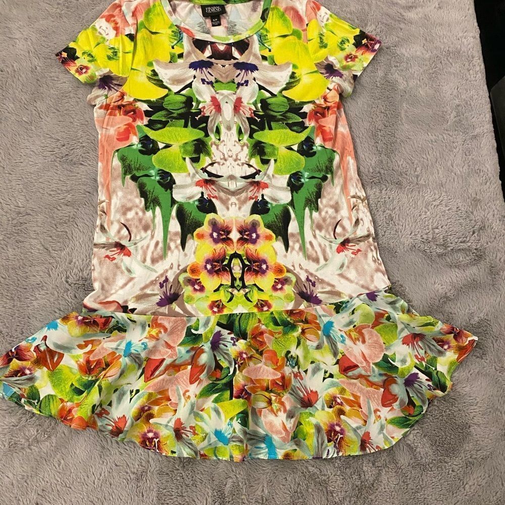 Prabal Gurung floral mini dress, S